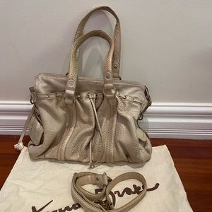 Junior drake leather handbag